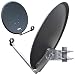 Produktbild Opticum X80 Satelliten-Antenne 80 cm Stahl lichtgrau, 5010