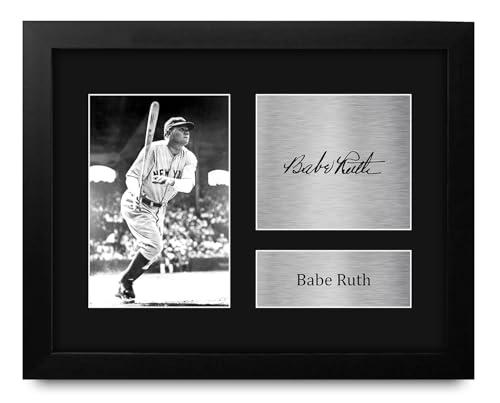 HWC Trading Babe Ruth framed autograph picture
