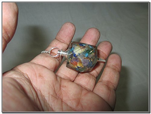Exquisite Om Aum Engraved Orgone Pendulum Hexagon Octagon Energy Healing Power Peace Prosperity Divine Gemstone Love Relationship Bonding Gift Christmas #TOP7