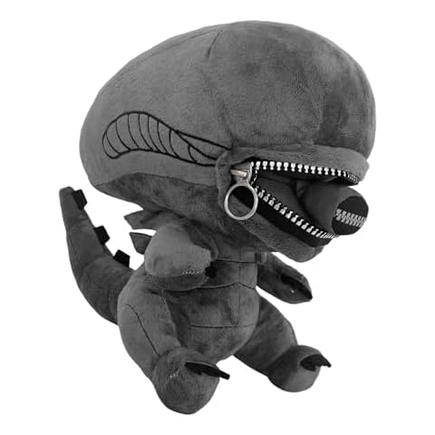 Alien Soft Toy Zipper Mouth Plush, Xenomorphs Doll With Zipper Mouth | Cute Movie Character Plush Doll Cover
