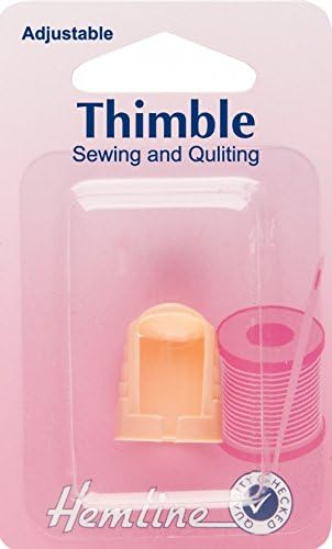 Hemline Adjustable Plastic Thimble