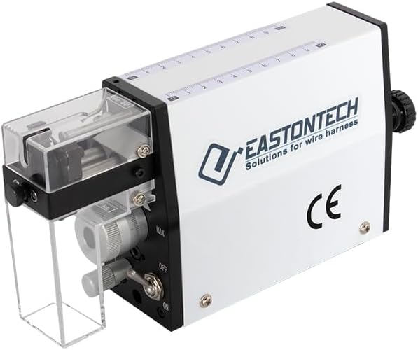 EASTONTECH EA10MT-1 Unistrip Air Driven Pneumatic Cable Stripping Machine 0.03 – 4 mm² (32 – 11 AWG) Airpowered Wire Stripper tools Stripping Discrete Wires Small Multi-conductor for Jacket Strip