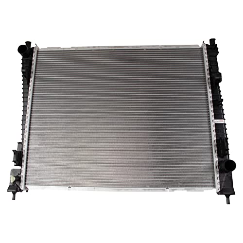 TRQ Radiator 1 Row Aluminum Core Compatible with 2016-2021 Jeep Grand Cherokee V6 3.6L 2016-2020 Dodge Durango V6 3.6L 2021 Grand Cherokee L V6 3.6L 2022 Grand Cherokee WK