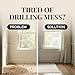 NBE 3D PRINTING Drill Dust Collector – Universal Vacuum Attachment for Dust-Free Drilling | Fits Most Drills | No-Mess Wall Drilling | Transparent Chamber | Easy to Clean & Reusable
