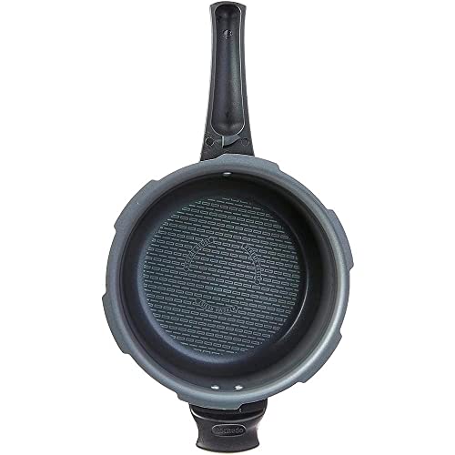 Panela de Pressão Rochedo Rochedo Turbo Top Cinza texturizado