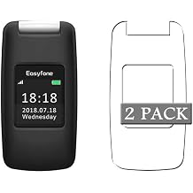 Vaxson 2-Pack Back Protector Film, compatible with Easyfone Prime A1 Pro TPU Guard Cover [ Not Front Tempered Glass Screen Protectors ]