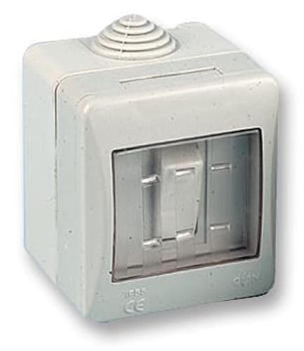 PRO ELEC - 1 Gang 2 Way Weatherproof Switch, IP55