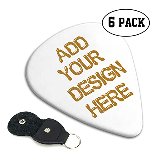 Lot de 6 médiators personnalisés pour guitare – Design de votre propre nom – Texte et logo – Cadeau commémoratif pour… - Les Beatles, Paul McCartney, John Lennon, RIngo Starr, George Harrison Lot de 6 médiators personnalisés pour guitare - Design de votre propre nom - Texte et logo - Cadeau commémoratif pour… – Image 3