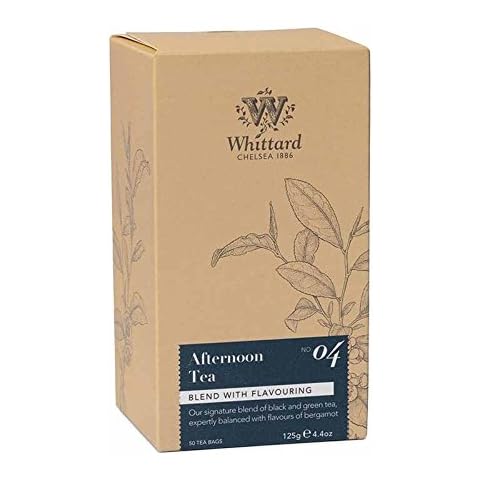 Whittard Tea Afternoon 50 Traditional Teabags Cover