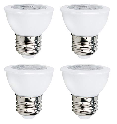 CBconcept UL Listed PAR16 LED Bulb, 4Pack, 6 Watt (50W equivalent), 550 lumen, Warm White 3000K, CRI85+, Flood Light Bulb, 36 Degree Beam Angle, 120 Volt, Medium Base (E26), Patented Design