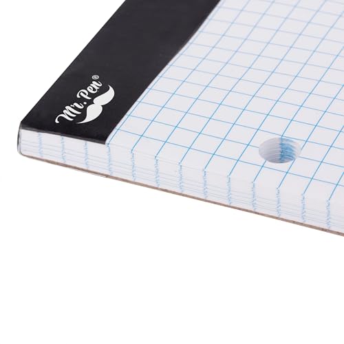 Feuilles quadrillées Mr. Pen papier petits carreaux 5mm pour bloc notes