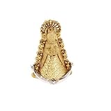 TAMAÑO 25X16 MM P.MORA Medalla Rocio Silueta Oro 18K Bicolor 632-794-3 DIAMATE