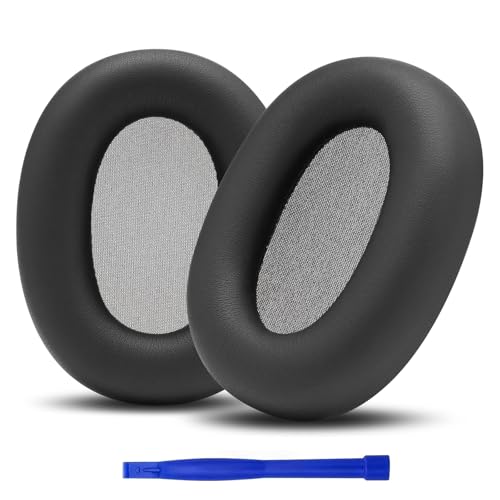T Tersely Replacement Earpads for Sony WH-1000XM6 Wireless Noise Cancelling Over Ear Headphones, Memory Foam Leather Ear Pads Cushions with Noise Isolation