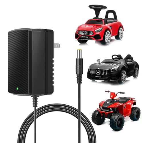 6V Battery Charger for Kids Ride On Car Toys for Best Choice Product Hello Kitty Wrangler SUV Dynacraft Toy Car Kid Trax Toddler Quad Kidzone Bumper 6 Volt Kid Car Electric Toys Ride On Charger -  Affiction