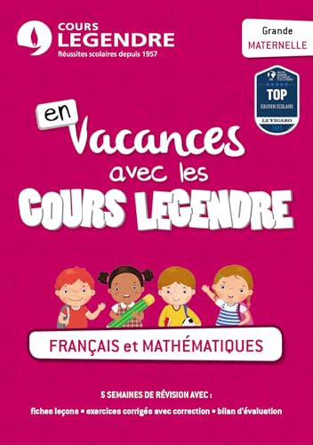 FRANCAIS & MATHEMATIQUES GRDE MATERNELLE