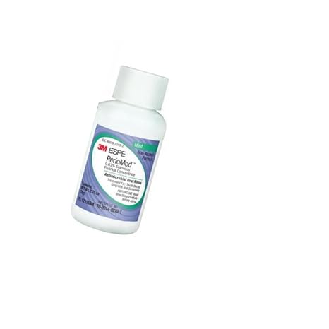 3M ESPE 12105SM PerioMed Stannous Dental Fluoride Rinse 0.63% 24/Pk 2.75 Oz
