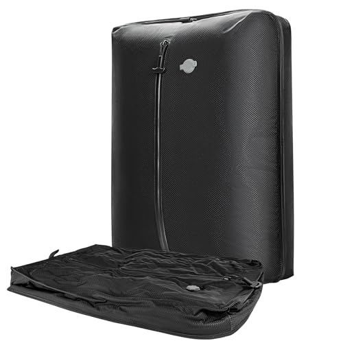 Luvan sacchetti salvaspazio,sottovuoto vestiti,Sacco Sottovuoto da Viaggio Professionale, IP67 Riutilizzabile, Ideale per Valigie e Zaini, Leggero e Durevole (1 sacco + no pompa)