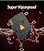BIERDORF Diamond Waterproof Black Playing Cards, Poker Cards, HD, Deck of Cards (Black)