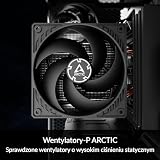 ARCTIC Freezer 36 - jednowieżowy cooler CPU z push-pull, dwoma zoptymalizowanymi ciśnieniowo wentylatorami 120 mm