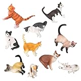Petites figurines : les figurines de chat peuvent être un outil pédagogique si le sujet porte sur les animaux, en particulier les statues de chat, de mini chaton