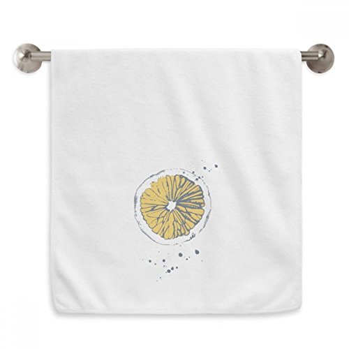 Serviettes débarbouillettes citron blanche pour rituel spa - 2