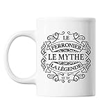 Planetee Mug Ferronier Le Mythe la Légende blanc