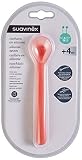 Suavinex - Cuchara Bebé de Silicona. Punta Suave Para Encías Sensibles. Apta Para Lavavajillas , Color Rosa