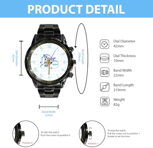 Personalized Jamaican Coat Of Arms Watch - Custom For National Pride, Personalized Jamaican Heritage Watch, Jamaica Out of Many One People National Emblem Wristwatch, Gift for Expats Patriotics — view 5
