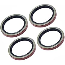 Axle Oil Seal 4 Pcs 6658228 Compatible with Bobcat Loaders 653 742 743 751 753 763 773 7753 873 S130 S150 S160 S175 S185 S205 S510 S530