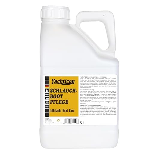 YACHTICON Schlauchboot Pflege 5 Liter