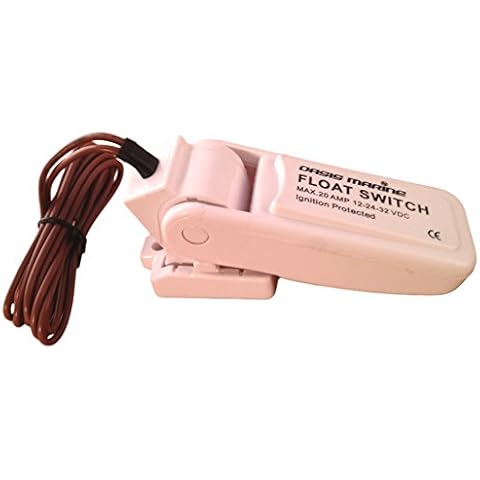 OASIS MARINE Automatic Boat Bilge Pump Float Switch 12V 24V 32V Ignition protected Cover