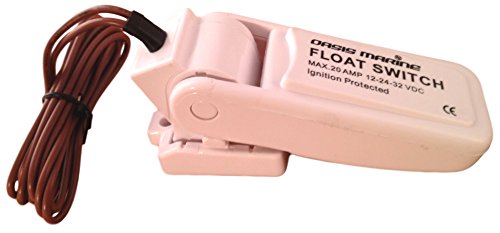 Oasis Marine 2000 Gph 12V Submersible Boat Marine Plumbing Electric Bilge Pump 1-1/8 Outlet, Separate Float Switch Included #TOP2