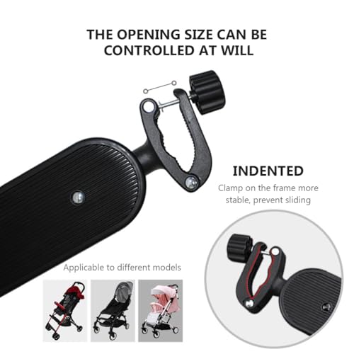 Toddmomy Kinderwagen Pedal Kinderwagen Füße Unterstützung Trittbrett Für Kinderwagen Kinderwagenverlängerung Fußstütze Kinderwagen Füße Stehen Fußhocker Verlängern Baby Eisenrohr Stativ