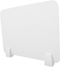 NUOBESTY 1 Set Desk Divider Board Sturdy Barrier for Students Countertop Protection Easy Installation for Classrooms and Offices with Base