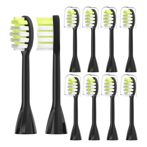 �����p���u���V�w�b�h�A�t�B���b�v�X�ƌ݊�������AOne By Sonicare �V���[�Y�A���f�� HY1100 HY1200 BH1022�A�}���`�p�b�N �I�v�V����(8pcs Black)