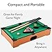 Mainstreet Classics 20-Inch Table Top Miniature Billiard/Pool Game Set