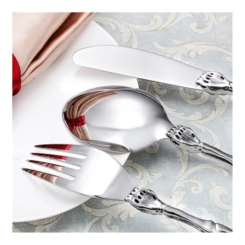 Elegant 316L Titanium Steel Skeleton Cutlery Set with Personality Skull Design - Knife, Fork, Spoon Tableware for Unique Dining Experiences - Image 4