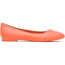 Hush Puppies Women's Brite Pops Ballet Shoes Women's Shoes Flat Pumps 23cm Orange