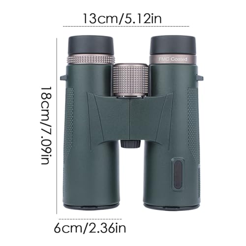 Jumelles de voyage HD compactes avec lentilles étanches pour observation