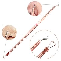 ZTRHYOO Blackhead Remover Pimple Comedone Extractor Tool Best Acne Removal Kit - Treatment for Blemish, Whitehead Popping, Zit Removing for Risk Free Nose Face Skin with Case (Rose) — image 7