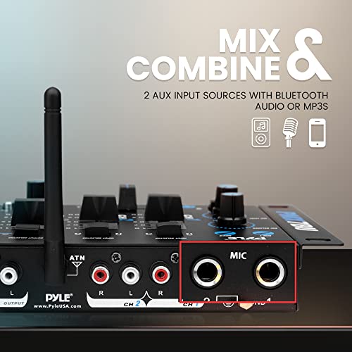 Pyle PMX7BU Wireless Dj Audio Mixer thumb #4