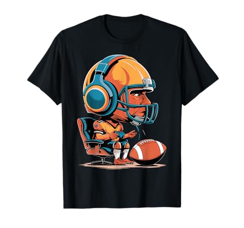 Sunday Football - Auriculares de fútbol para adultos y niños Camiseta