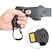 KEBO Heavy Duty Stun Gun with LED Flashlight, 15 Foot Range, 1.80 µC Painful, Rechargeable Self Defence Stun Gun for Man and for Woman, LED Flashlight, Safety Switch