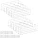 Spielzeugblocker Couch, 16x Spielzeugblocker für Möbel, 40x8x4cm Transparente Spielzeug-Blocker Unter Sofa Schutz Lückenblocker mit Klebeband, Bett Boden Blocking Board für Staub, Tiere, Spielzeug