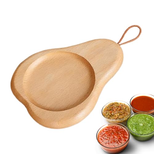 Sottobicchieri in Legno - Salvietta Termoresistente A Forma Di Pera - Per Tavolo In Legno | Per Pentole Bevande Scodelle Tisane Casa Cucina