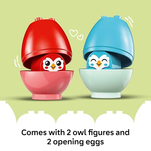 LEGO DUPLO My First Balancing & Stacking Tree - Toddler Learning Toy for 1+ Year Old Girls & Boys - Fine Motor Skills Building Set with 2 Bird Figures - 10440 - Image 5