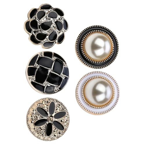 BESPORTBLE 5 Piezas Botón Anti-luz Alfiler De Esmalte Broches Delicados Botones Botón De Broche Pines De Solapa De Moda Delicado Broche De