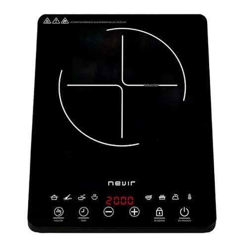 Placa Portátil Inducción NEVIR NVR-INDPT100