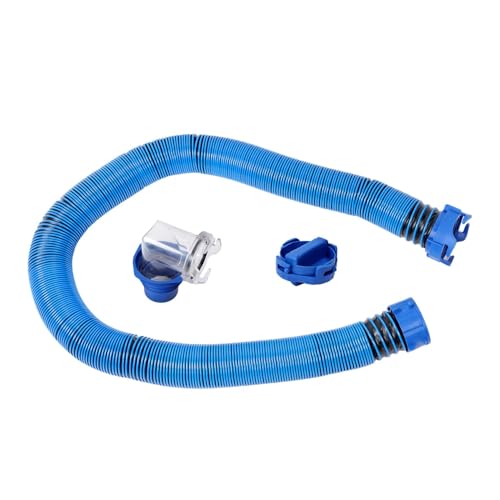 labwork 15FT Sewer Hose with Rotary Clamp for RV Camper RV - Includes 90 Degree Sewer Interface, 4-in-1 Adapter and Pre-Attached Bayonet Fittings by labwork - Image 2