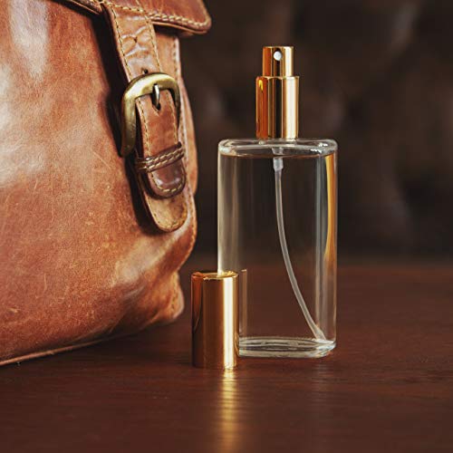 Flakon Fantasia Parfum 100ml leer mit Zerstäuberpumpe aus Klarglas